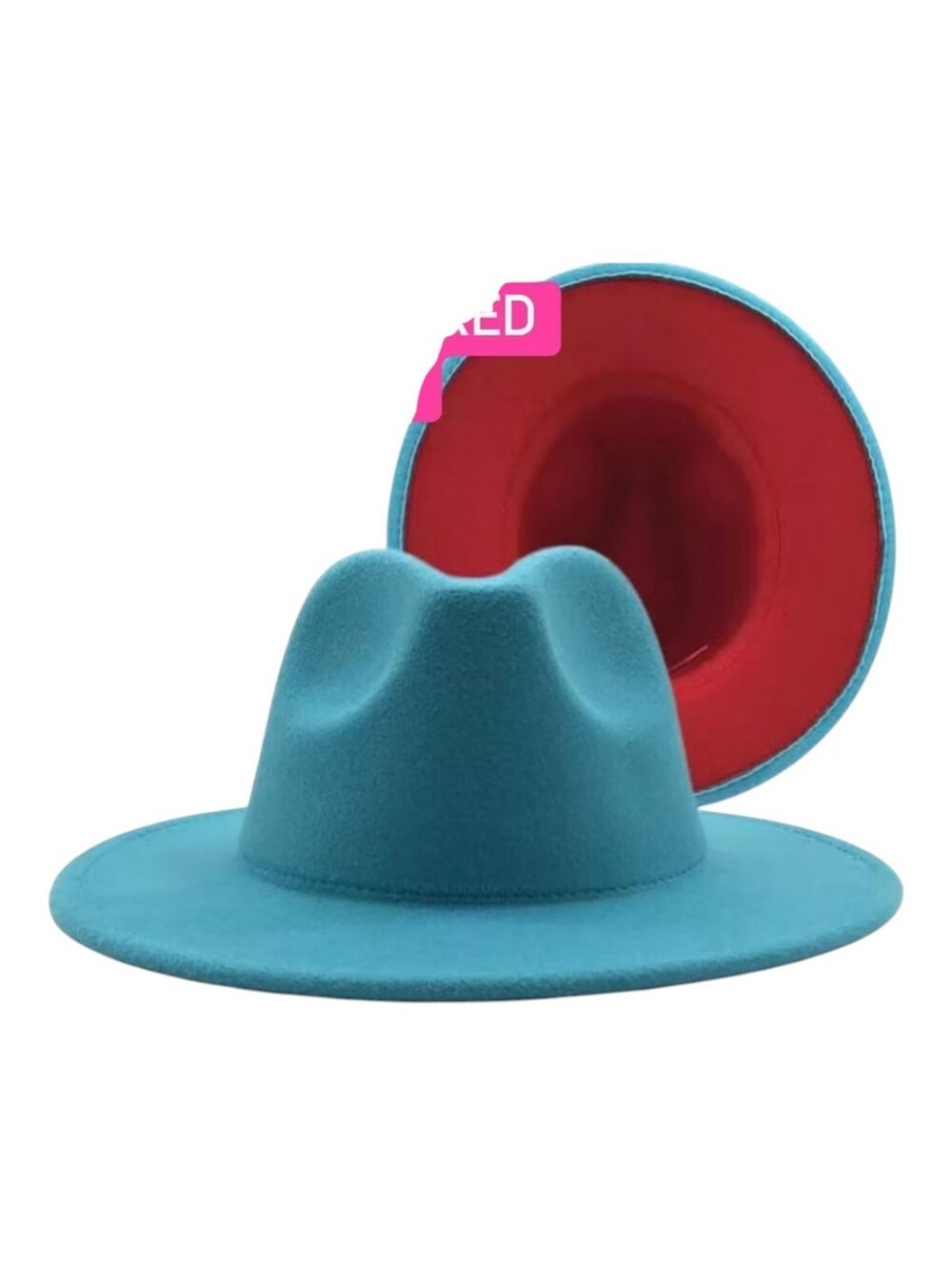 FEDORA Two-Tone Hat